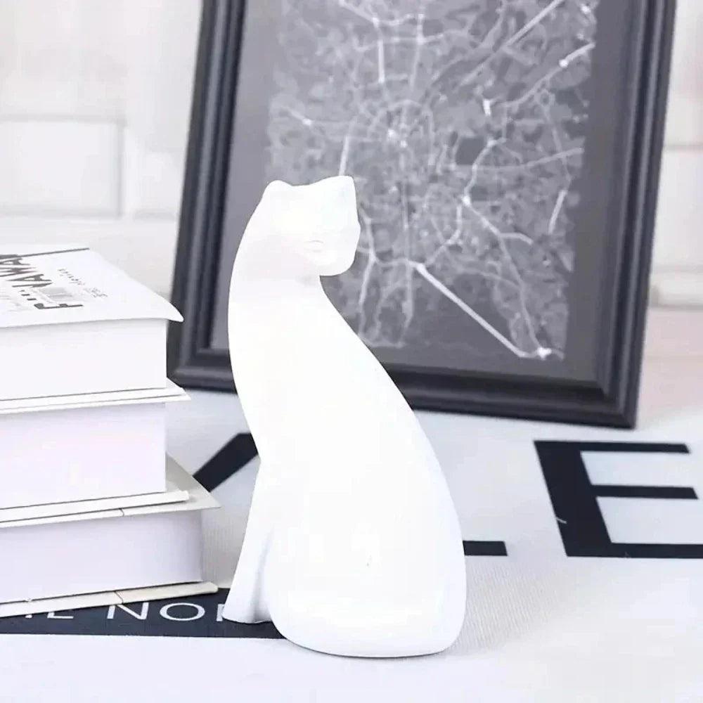 Modern Cat Figurine for Your Home Decor