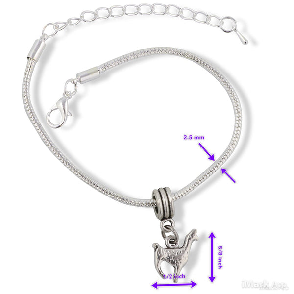 Llama Bracelet | [Free Shipping] Jewelry Charm Gift for Girls Women Men Boys Accessories Alpaca lama lama lamma Stuff