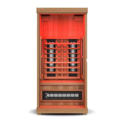 Finnmark FD-1 Full Spectrum 1-Person Home Infrared Sauna With Bluetooth Audio [FD-KN001] (SAK18374)