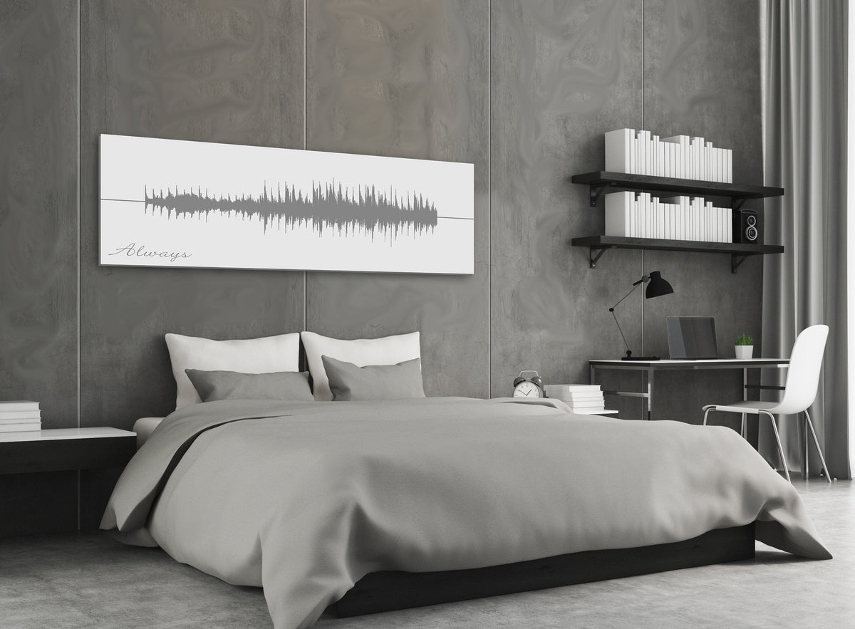Sound Wave Canvas - A Personalized Design Using Your Voice On Canvas