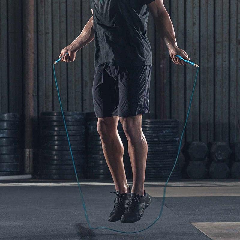 Fitness Self-Locking Speed Jump Rope Jumping Skipping Rope Training Tangle-Free Skipping Rope Sport Self-Locking And Screw-Free Design Jumping Rope Fitness Speed Rope