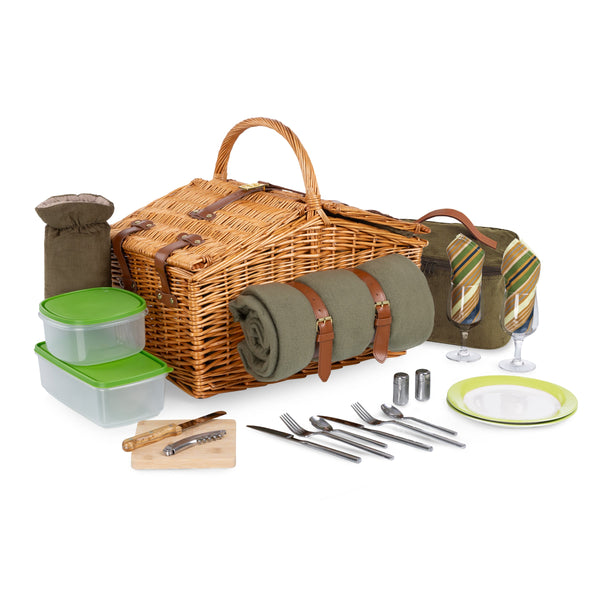 Somerset Picnic Basket for 2 Picnic Time Family of Brands