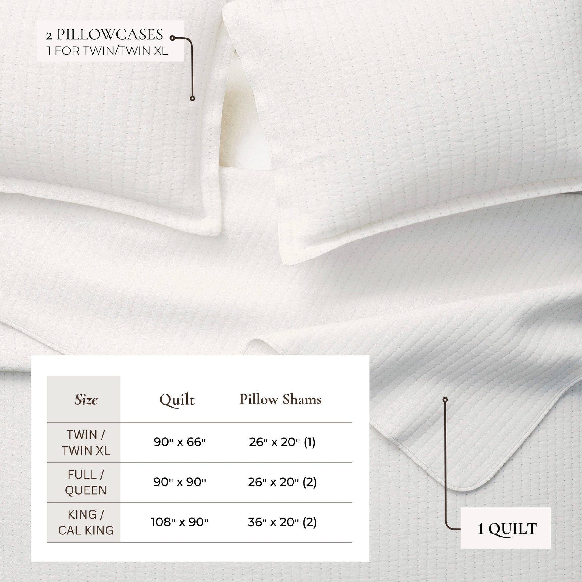 3-Piece Solid Quilt - Alicia Collection Great Bay Home