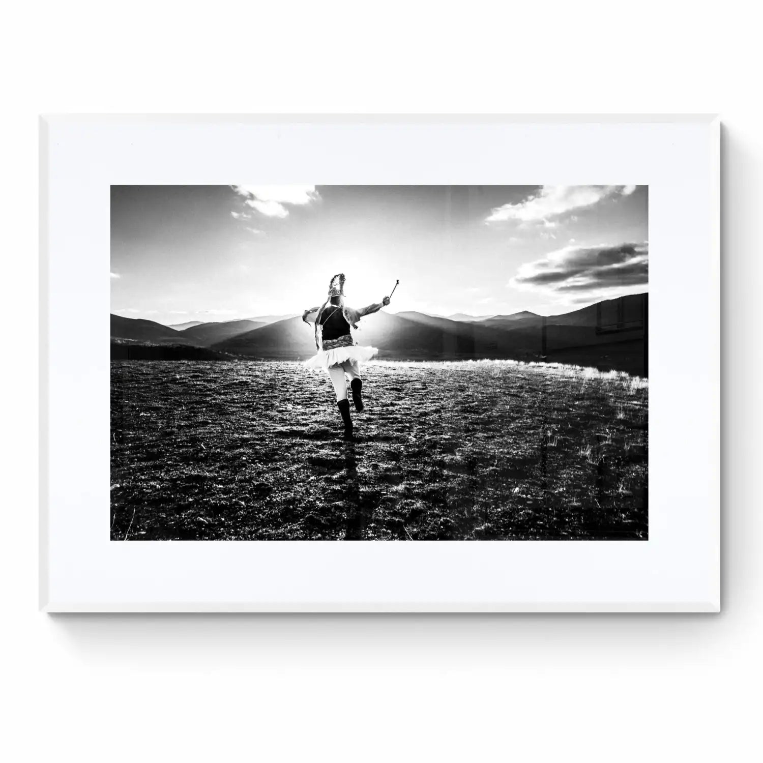 Limited Edition numbered and signed. Kotsamanos in Tetralofos, Kozani, W. Macedonia | Black-and-white wall art photography from Greece