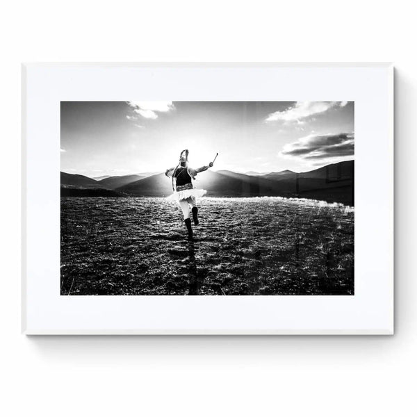 Limited Edition numbered and signed. Kotsamanos in Tetralofos, Kozani, W. Macedonia | Black-and-white wall art photography from Greece