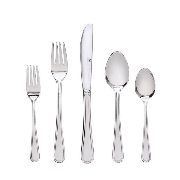 Flatware Silverware 20 Piece Cutlery Utensils Set for 4, Gourmet Collection