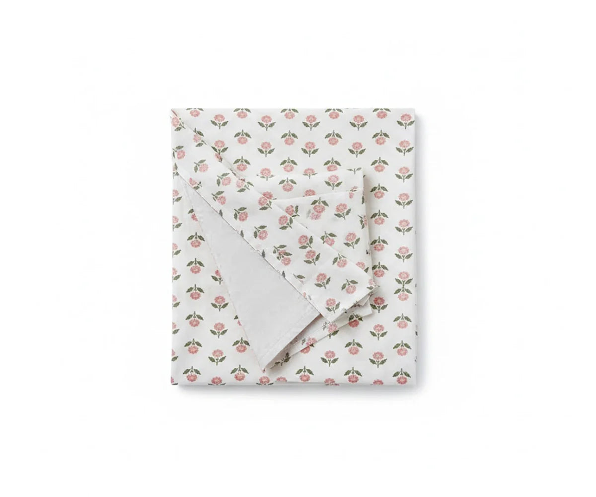 Printed Linen Sheet Set – 100% Linen Bedding