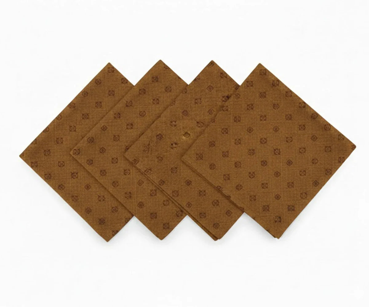 Coral Print Napkins