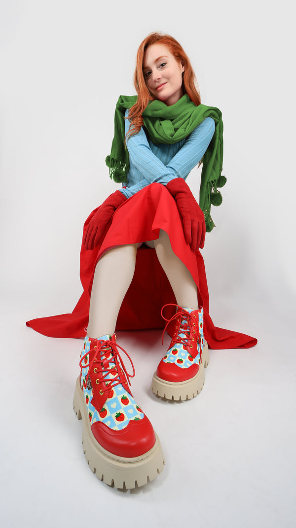 Creamy Berry Women's  Boots