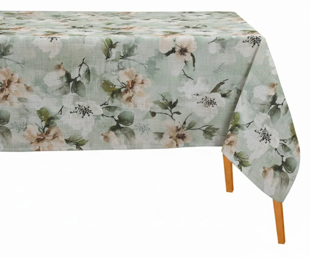 Rectangle Linen Tablecloth - Printed
