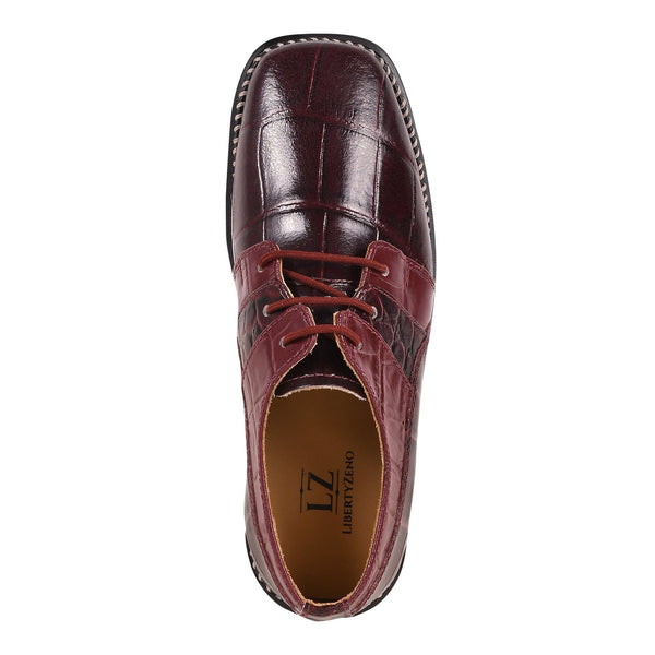 Fluky Leather Oxford Style Dress Shoes