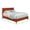 Flynn Platform Bed, Chestnut - Queen