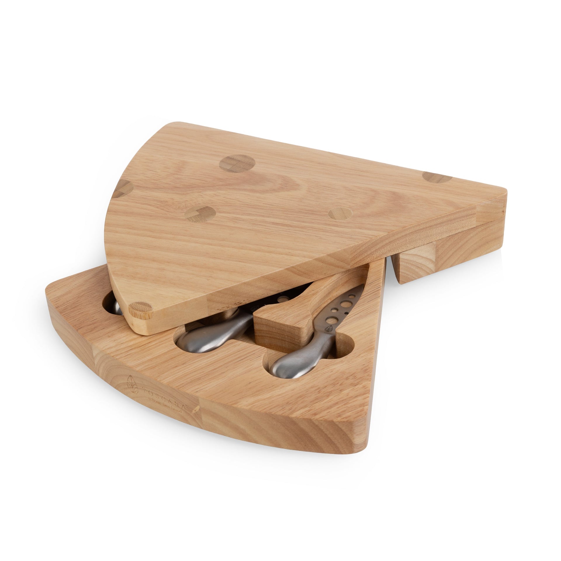 Swiss Cheese Cutting Board & Tools Set