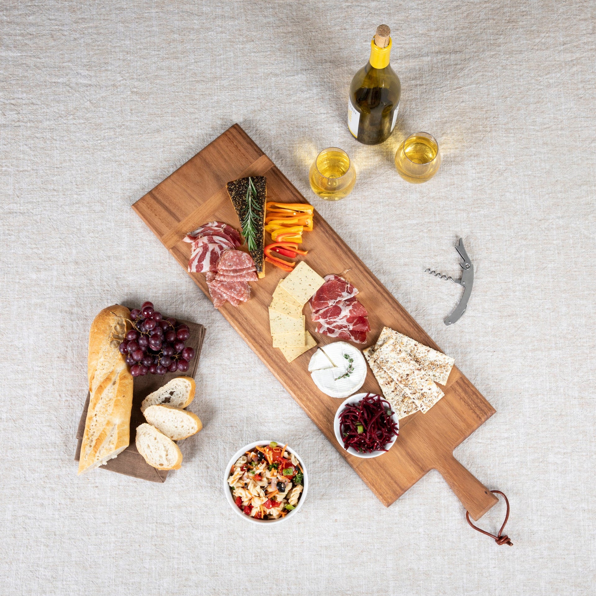 Madera Rectangular Long Charcuterie Board - 29