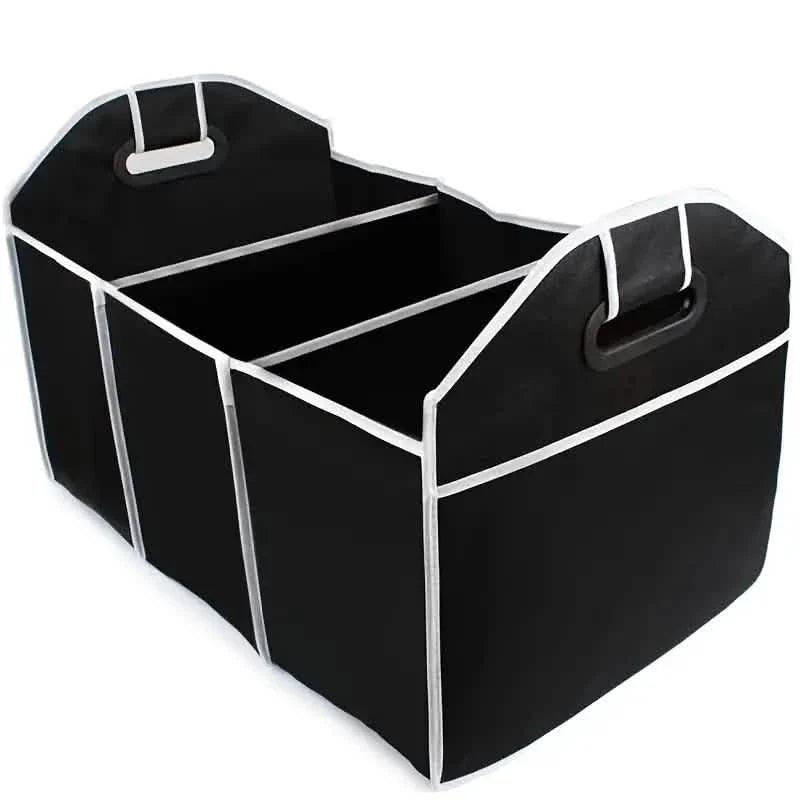 Foldable Black Car Trunk Cargo Storage Bag