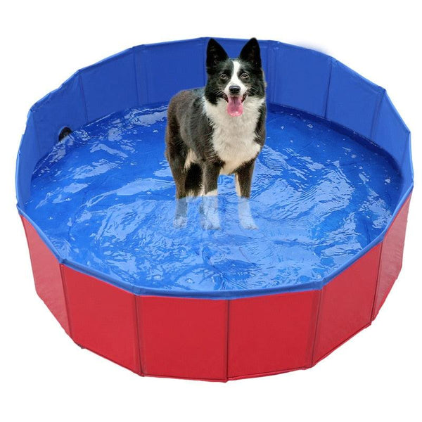 Foldable Dog Pool Pet Bath Swimming Tub Bathtub Outdoor Indoor Collapsible Bathing Pool for Dogs Cats Kids Pool Pet Bathing Tub Dog Pool Big Size Dog Swimming Pool Foldable Pet Pool Bath Swimming Tub Bathtub Pet Collapsible Bathing Pool for Dogs