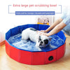 Foldable Dog Pool Pet Bath Swimming Tub Bathtub Outdoor Indoor Collapsible Bathing Pool for Dogs Cats Kids Pool Pet Bathing Tub Dog Pool Big Size Dog Swimming Pool Foldable Pet Pool Bath Swimming Tub Bathtub Pet Collapsible Bathing Pool for Dogs