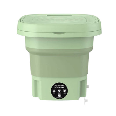 Foldable Laundry Machine with Detachable Drain Basket