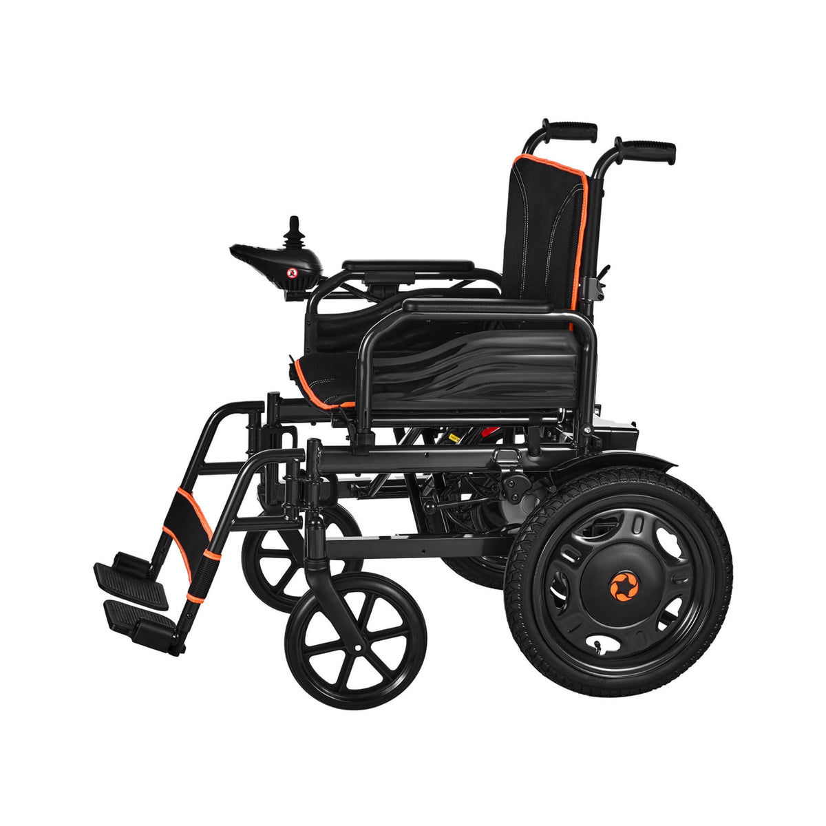Foldable Lightweight Electric Wheelchair With One-Button Folding And One-Hand Operation (SAK48215)