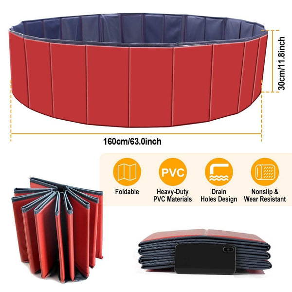 Foldable Pet Swimming Pool PVC