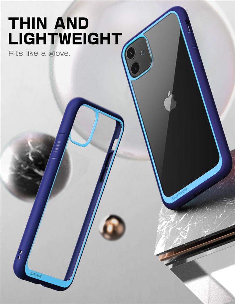 For iPhone 11 Case 6.1 inch Stylish Protective Bumper Case Elegant Cover For iPhone 11 6.1 inch Protective Clear Case For iPhone Ultra Slim Shockproof Clear Transparent Soft Case