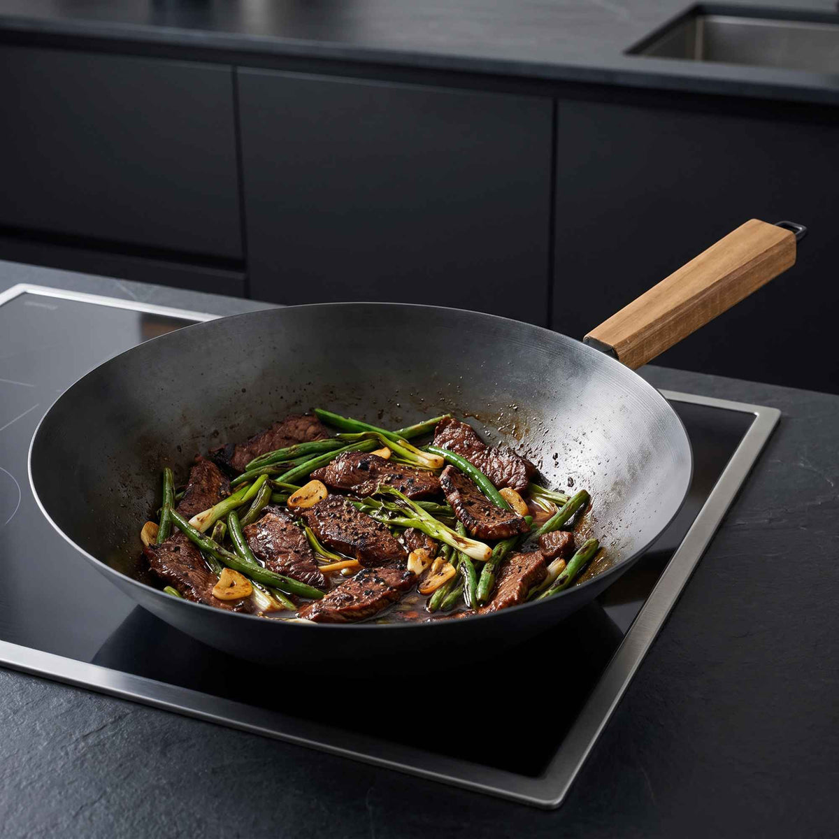 Carbon Steel Wok, 12