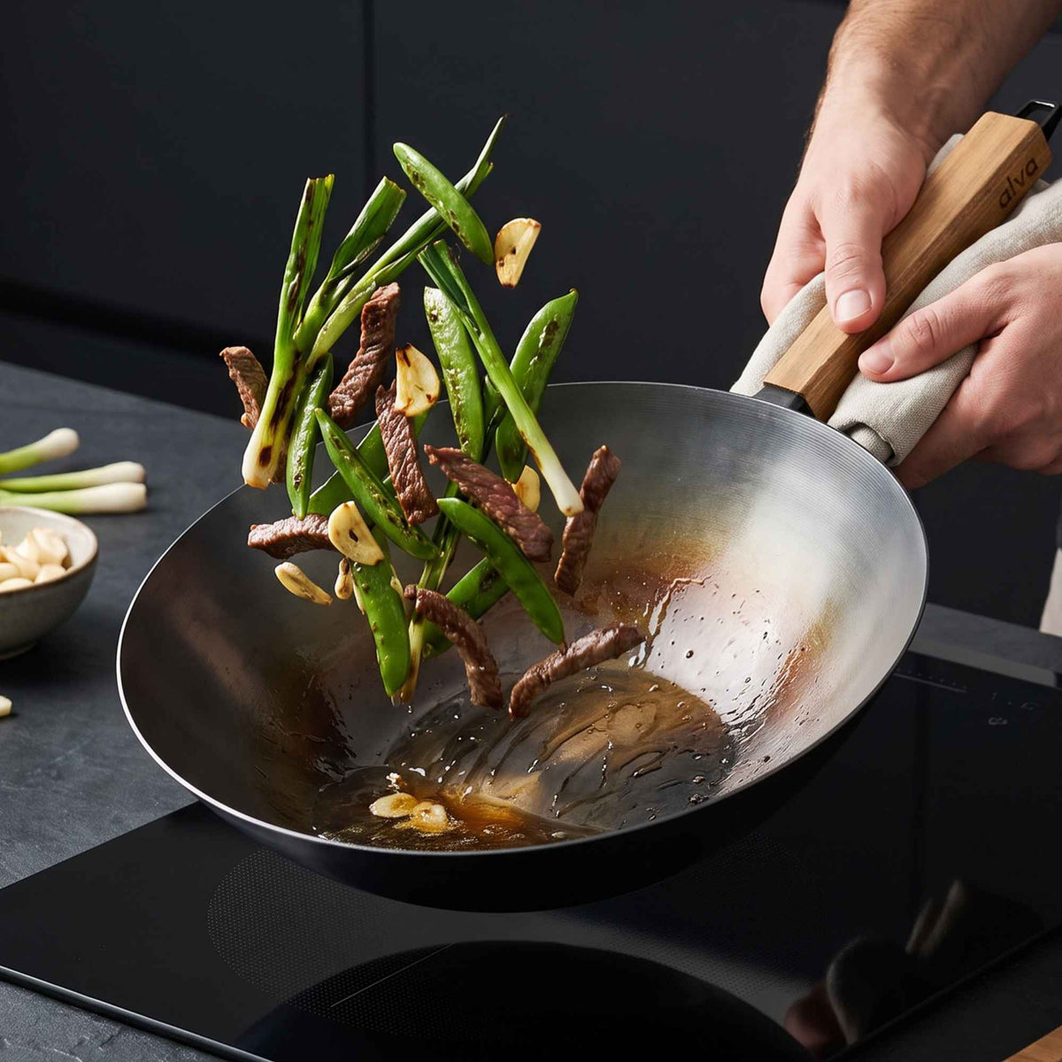 Carbon Steel Wok, 12