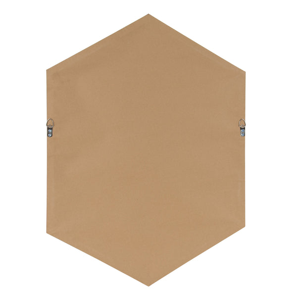 Rhodes Framed Hexagon Wall Mirror