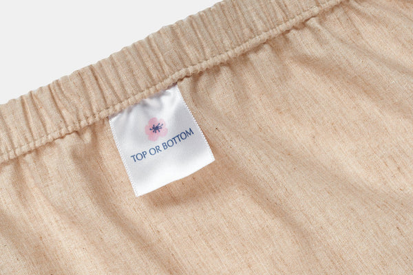 Natural Colored Cotton Bed Sheet Set