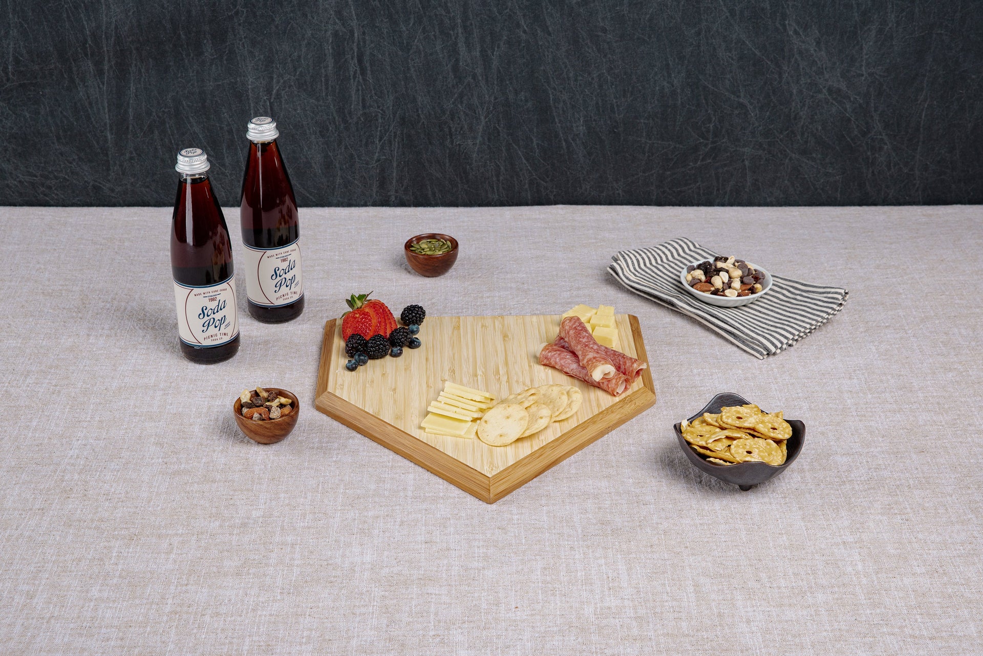 Home Plate Serving Board