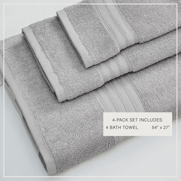Cotton Terry Bath Towel Set - Cooper Collection