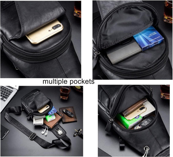 FR Fashion Co. Leather Casual Crossbody Sling Bag