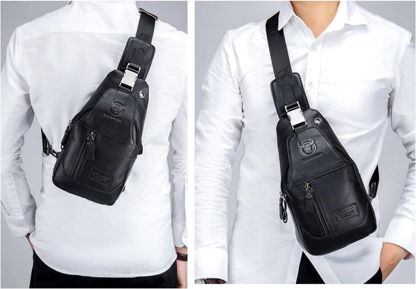 FR Fashion Co. Leather Casual Crossbody Sling Bag