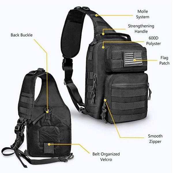 FR Fashion Co. Tactical Sling Bag