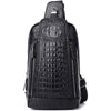 FR Fashion Co. Croc Design Leather Sling Bag
