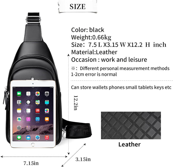 FR Fashion Co. Sling Backpack for Men