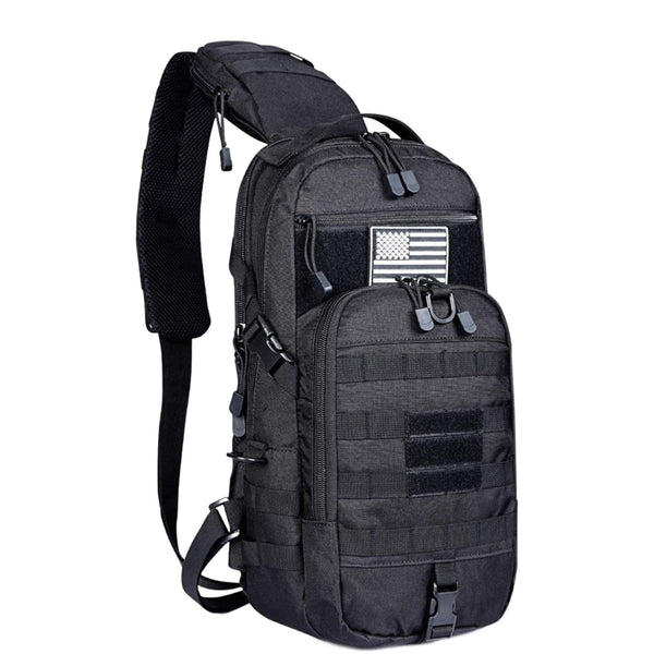 FR Fashion Co. 25L Hidden Phone Tactical Sling Backpack