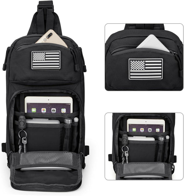 FR Fashion Co. 10L Tactical EDC Sling Backpack