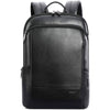 Men's Genuine Leather Backpack – Professional Laptop Carry - Black