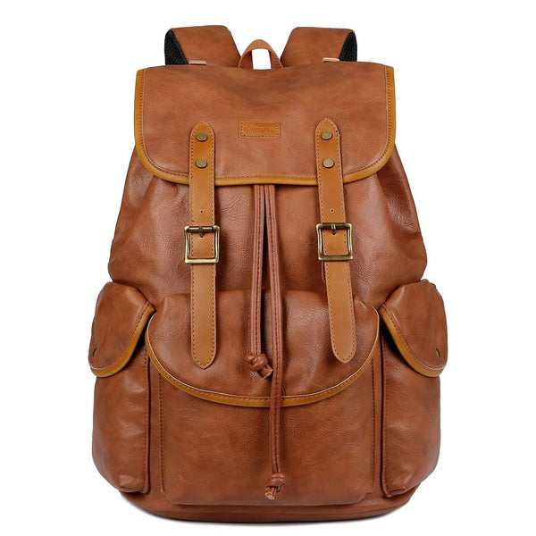 FR Fashion Co. 15.6″ Vegan Leather Laptop Backpack