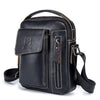 FR Fashion Co. Men's Genuine Leather Crossbody Bag