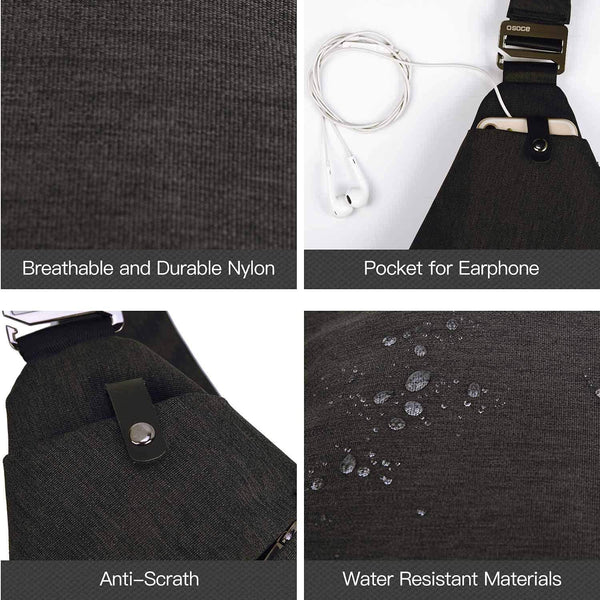 FR Fashion Co. Compact Anti-Theft Crossbody Sling Bag