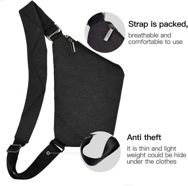 FR Fashion Co. Compact Anti-Theft Crossbody Sling Bag