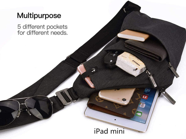 FR Fashion Co. Compact Anti-Theft Crossbody Sling Bag