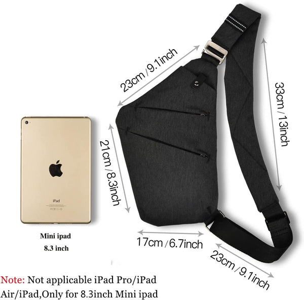 FR Fashion Co. Compact Anti-Theft Crossbody Sling Bag