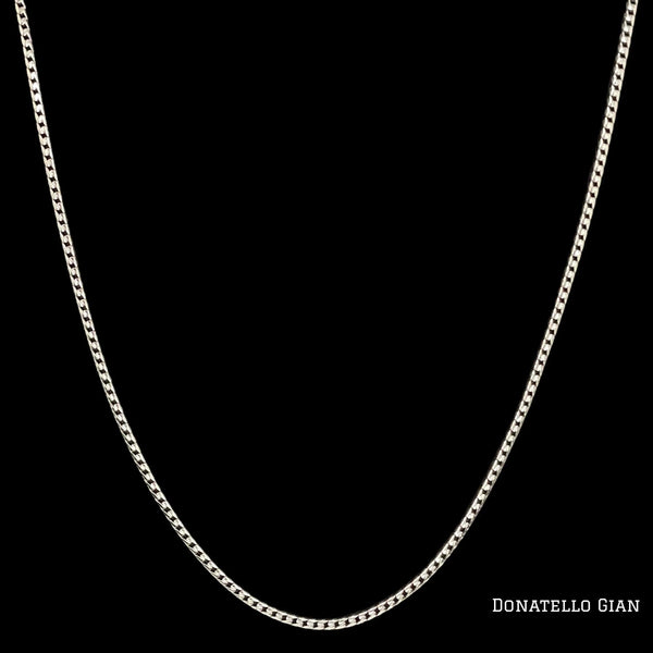 Sterling Silver 925 Round Franco Chain 1.7MM, 16
