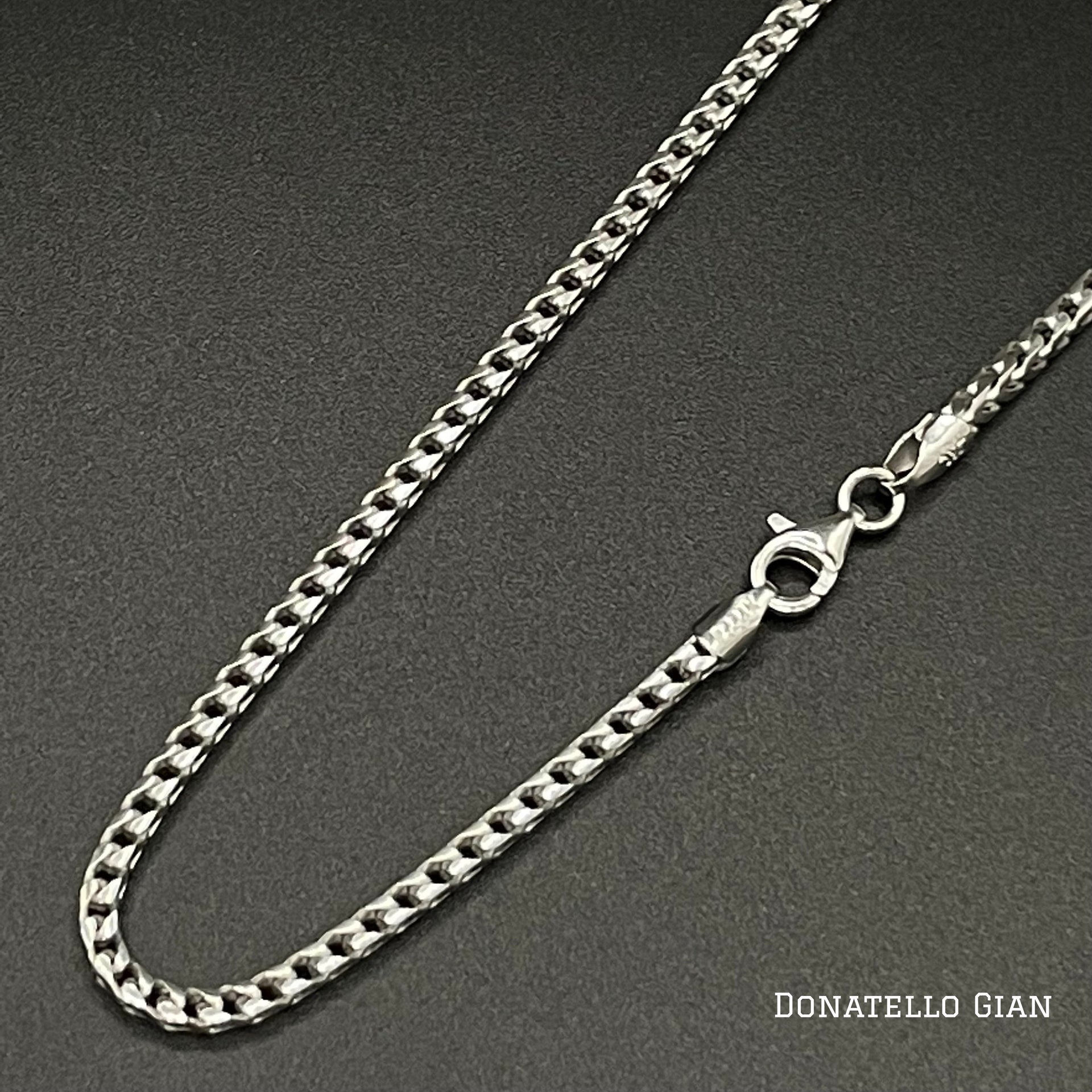 Sterling Silver 925 Franco Chain 2.5MM, 16