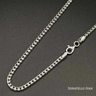 Sterling Silver 925 Franco Chain 2.5MM, 16