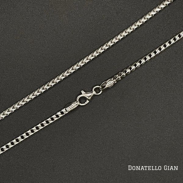 Sterling Silver 925 Franco Chain 2.5MM, 16