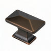 Hickory Hardware P2150-RB 1.25 In. Bungalow Refined Bronze Cabinet Knob